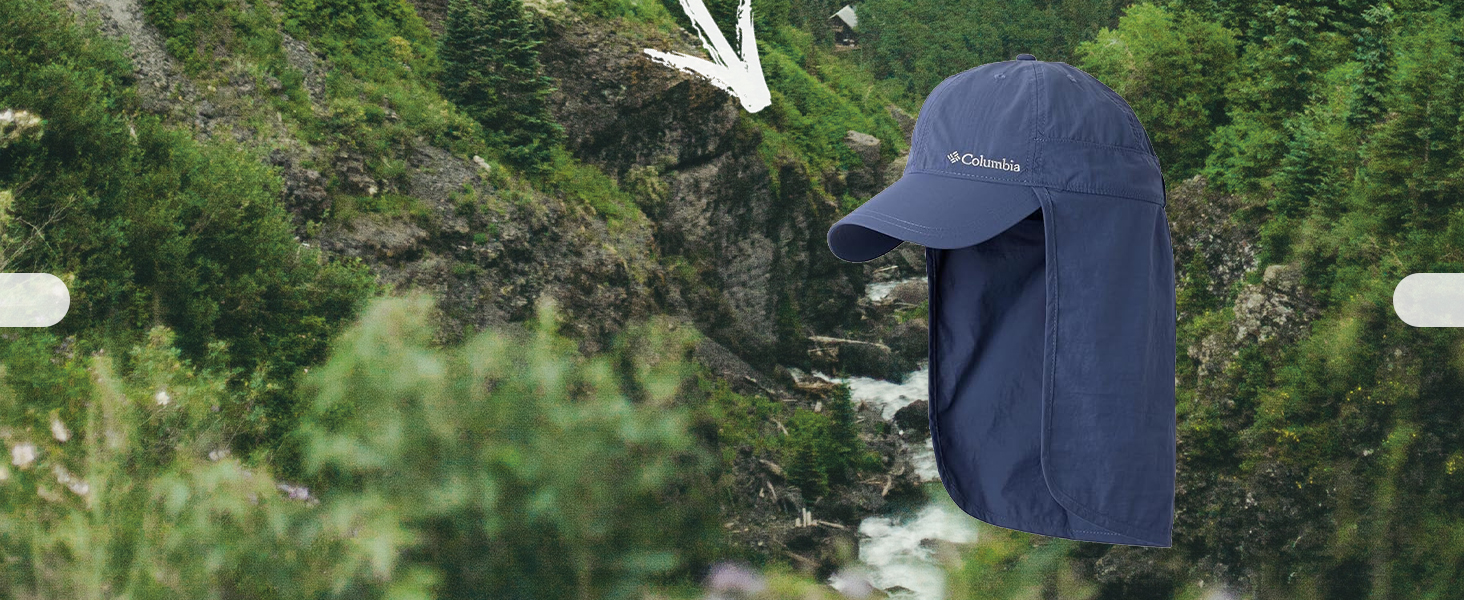 Кепка-бейсболка Columbia Silver Ridge IV унісекс, колір Stone Green, один розмір