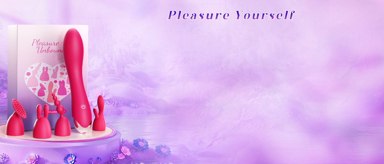 Набір вібраторів для жінок: дildo, вібратор, 4 насадки, 20 режимів, стимуляція G-точки, клітора, сосків, анального отвору. Іграшки для дорослих, для пар, масажер.