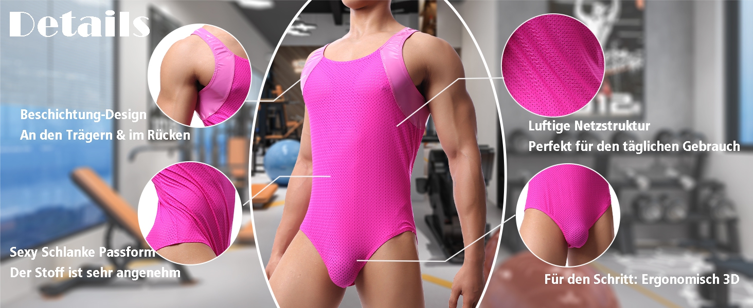 Чоловічий боді YUFEIDA для боротьби, спортивний, облягаючий, чорний, L