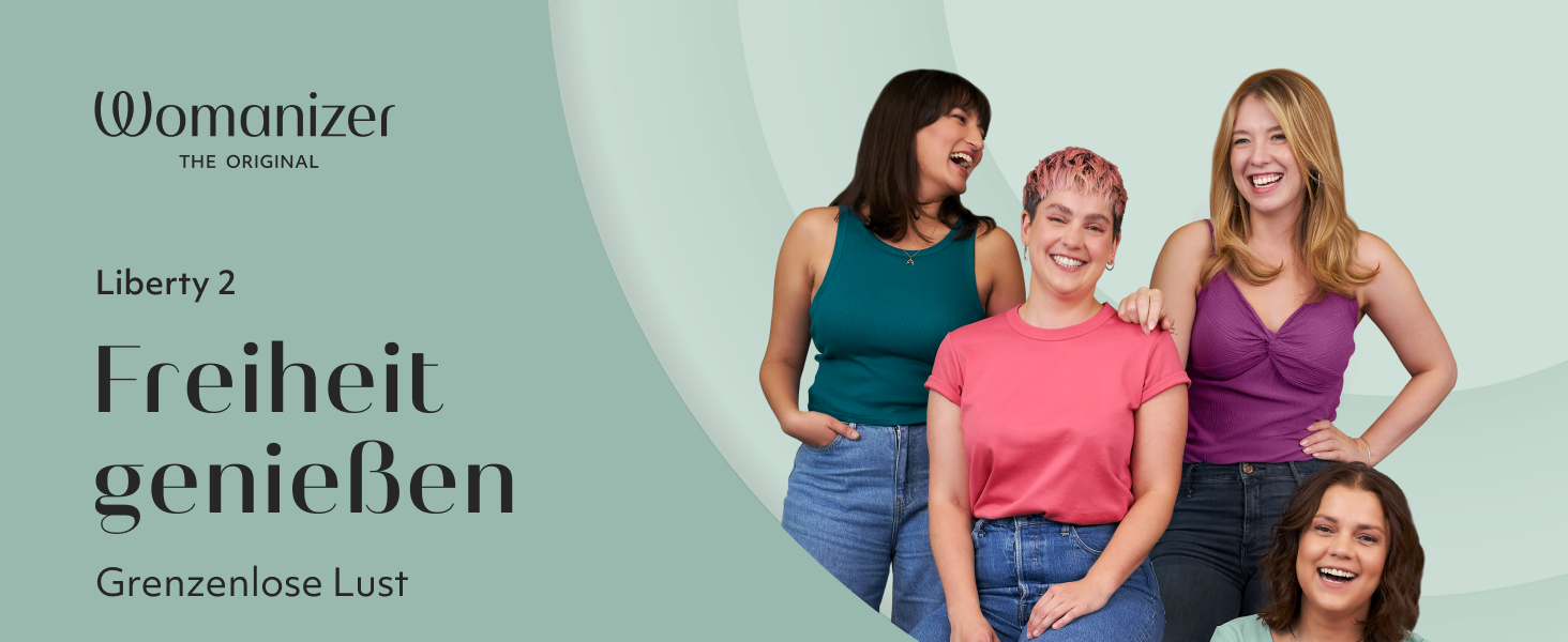 Womanizer Liberty 2 – Стимулятор клітора з 8 рівнями інтенсивності, водонепроникний, перезаряджуваний, для жінок та пар, колір шавлії