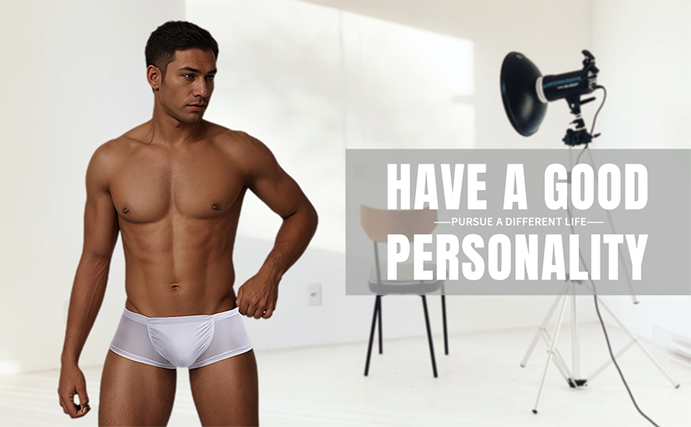 Чоловічі шорти Faringoto, боксери-сліпи з шовку, чорного кольору, дихаючі