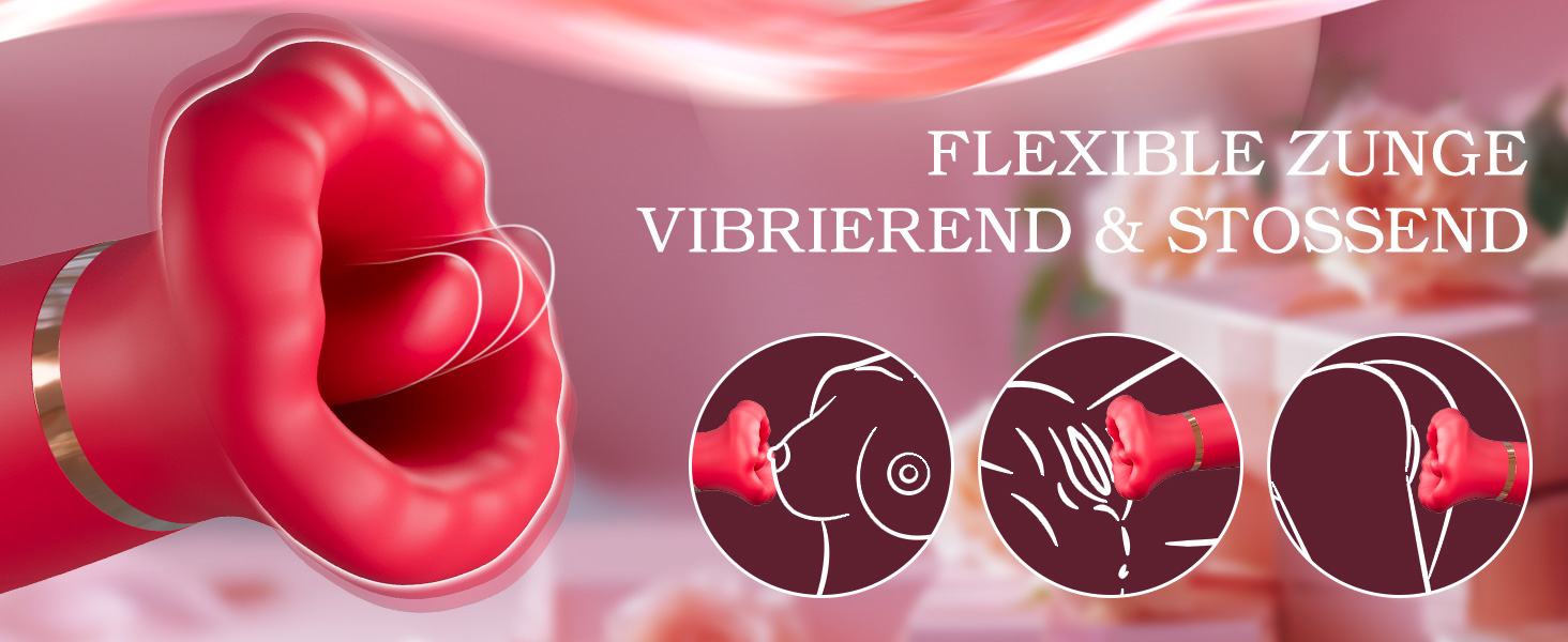 Вібратор для жінок з 10 режимами вібрації та 10 режимами стимуляції, G-spot вібратор для інтимної насолоди