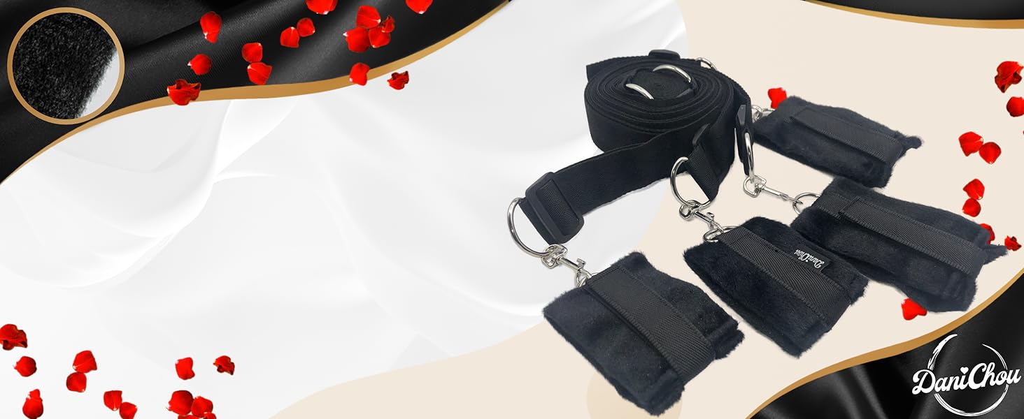 Набір для BDSM від DaniChou: іграшки для дорослих, фетіш, зв'язування, петарди, щипці, маски для очей, набір для пар