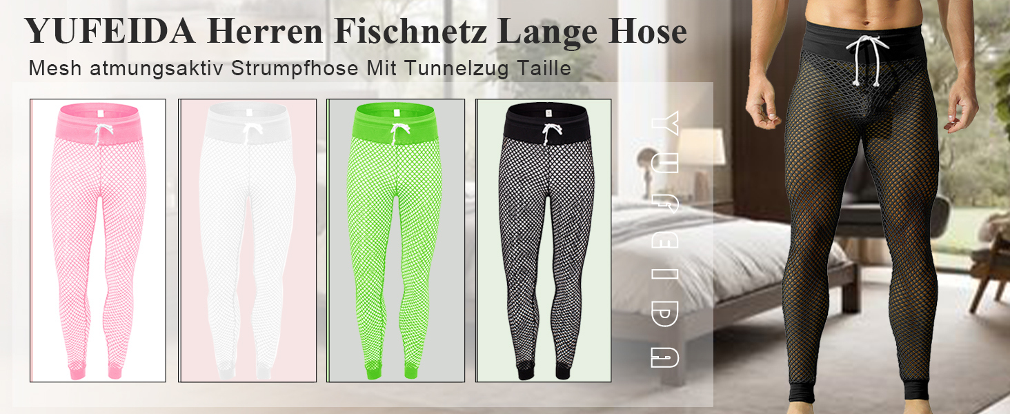 Чоловічі шорти YUFEIDA з сітчастою в'язки, рожеві, L. Дихаючі спортивні лосини з регульованою талією