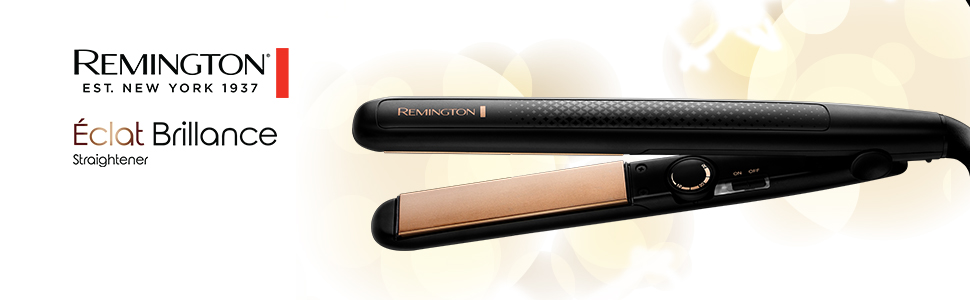 Керамічний випрямляч для волосся Remington S6308 Glanz: регулювання температури 150–230°C, швидкий нагрів за 15 секунд, професійне гладке та блискуче волосся