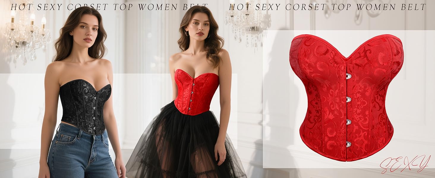 Вонмеллі Корсетний Топ-Бюстгальтер з Кружевом, Формуючий, Бежевий - Cosplay, Інтимна білизна