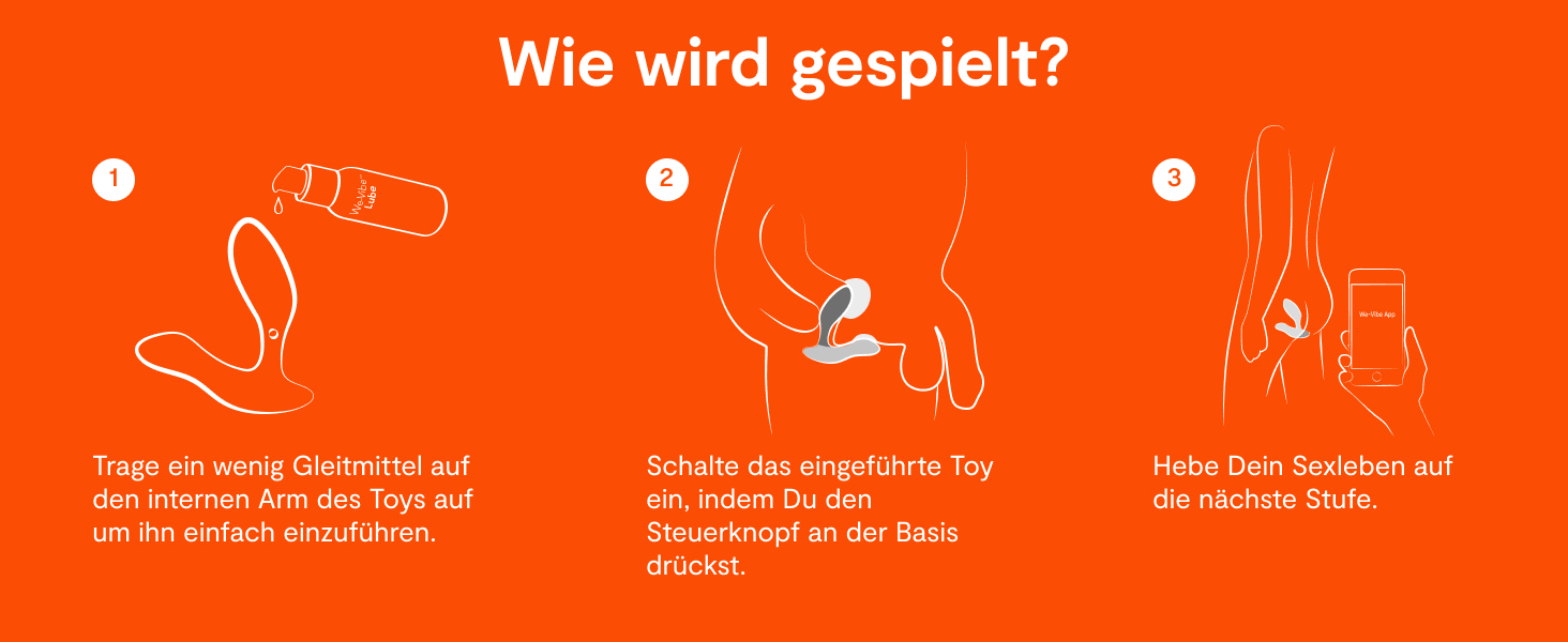 We-Vibe Vector: Масажер простати та перинеума для чоловіків - анальний секс-іграшка з пультом дистанційного керування - Bluetooth, силікон, блакитний