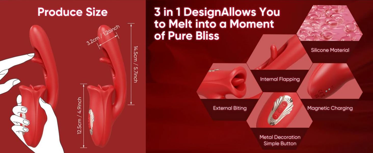 Вібратор JFRong Silikon 3-в-1 Кролик з 10 режимами вібрації, стимулятор G-точки та ануса, для жінок та пар