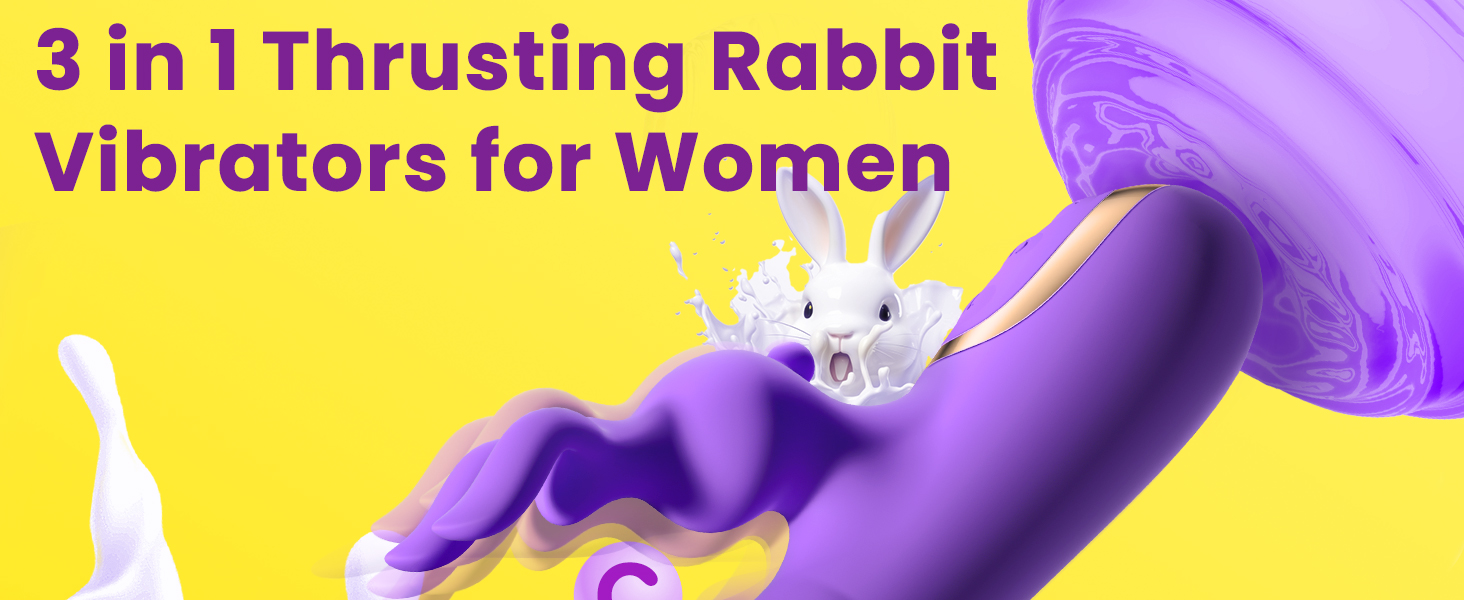 LYAMais 3-в-1 Вібратор для жінок: G-Punkt, Кліторальний стимулятор, Анальний вібратор. 6 режимів, телескопічний дизайн. Іграшка для дорослих