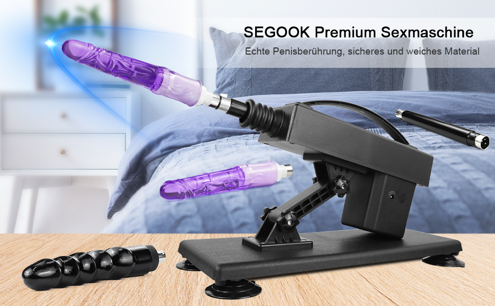 Автоматичний секс-іграшка для пар SEGOOK - реалістичний дилда з аксесуарами (середній)