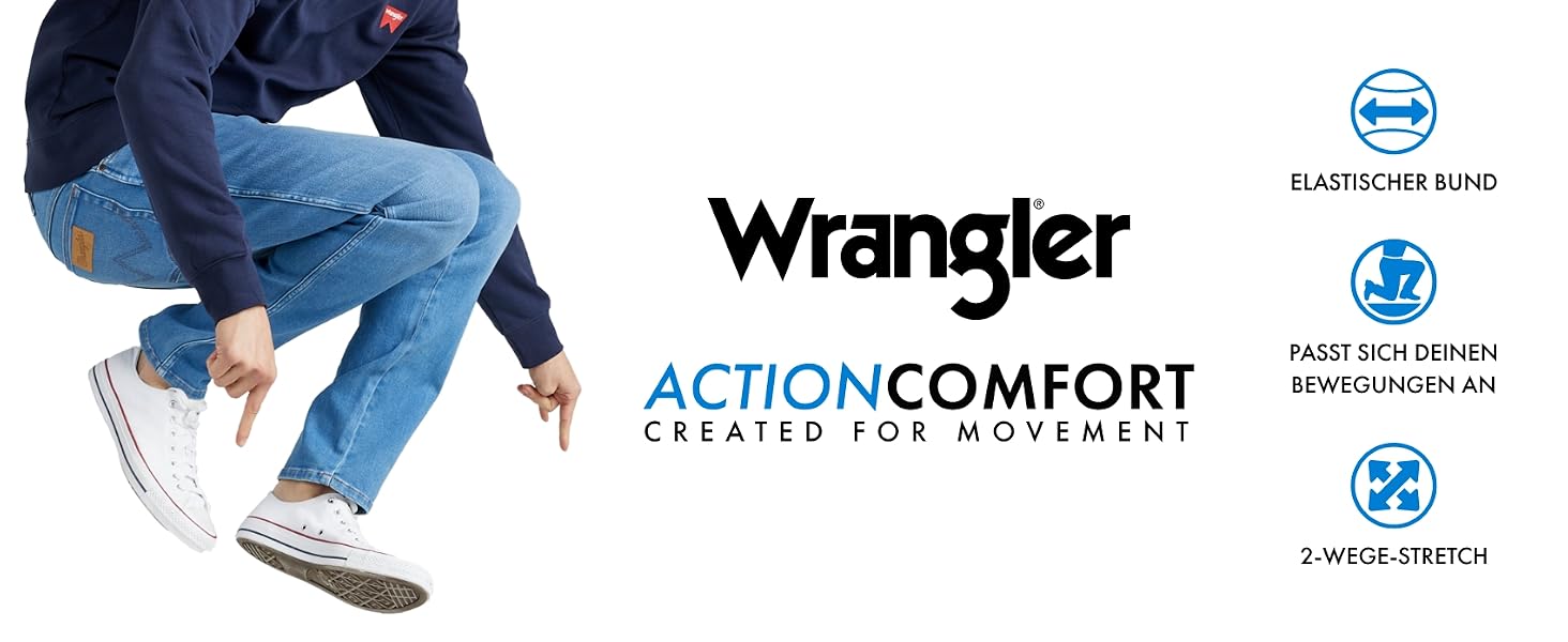 Чоловічі джинси Wrangler Foundation Regular Tapered Fit, колір Jagged Balancing Act, розмір 33W/30L