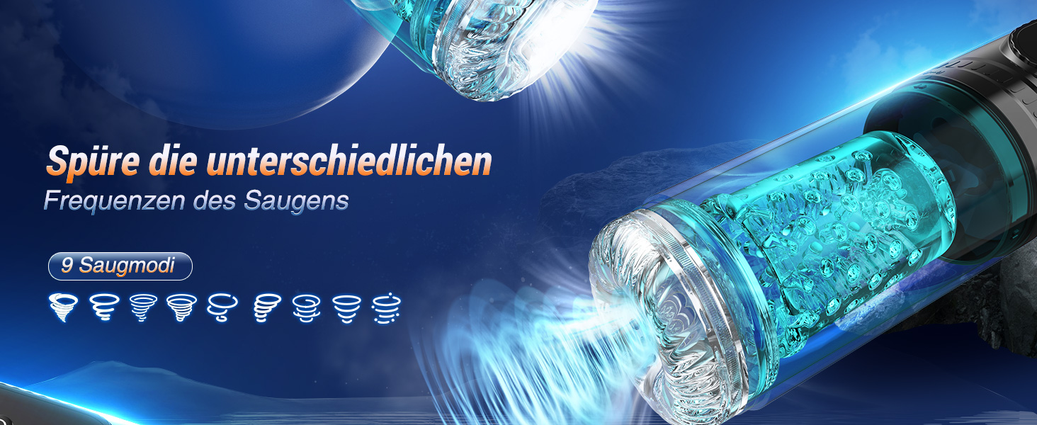 Мастурбатор для чоловіків Pangpangmi з 9 режимами, телескопічною функцією та ротацією - сексуальна іграшка для чоловіків
