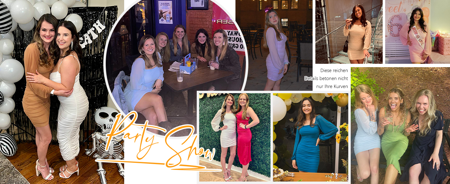 Сукня жіноча вечірня коктейльна облягаюча Bodycon з мереживом, довгі рукави, квадратний виріз, міні, чорна