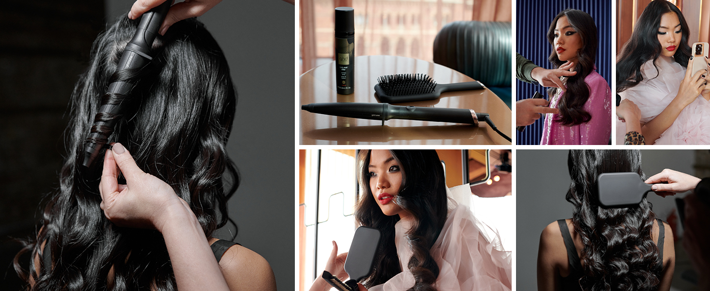 Стайлер для завивки волосся ghd curve Lockenstab — плойка без затискачів для створення локонів та пляжних хвиль з ефектом анти-фриз