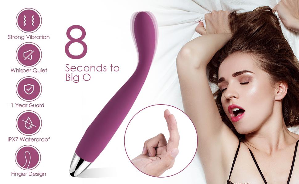 Svakom Coco G-Punkt Вібратор для жінок та пар - тихий, потужний, для швидкого оргазму, стимулятор клітора та ануса