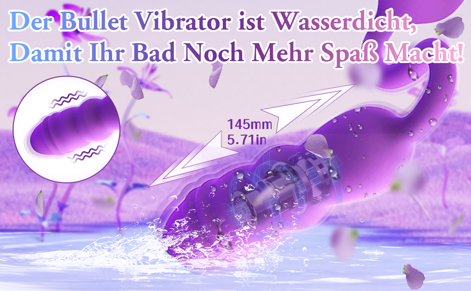 Vibrator G-Punkt для жінок: 3-в-1, силікон, 10 режимів, 9 стосунків, водонепроникний