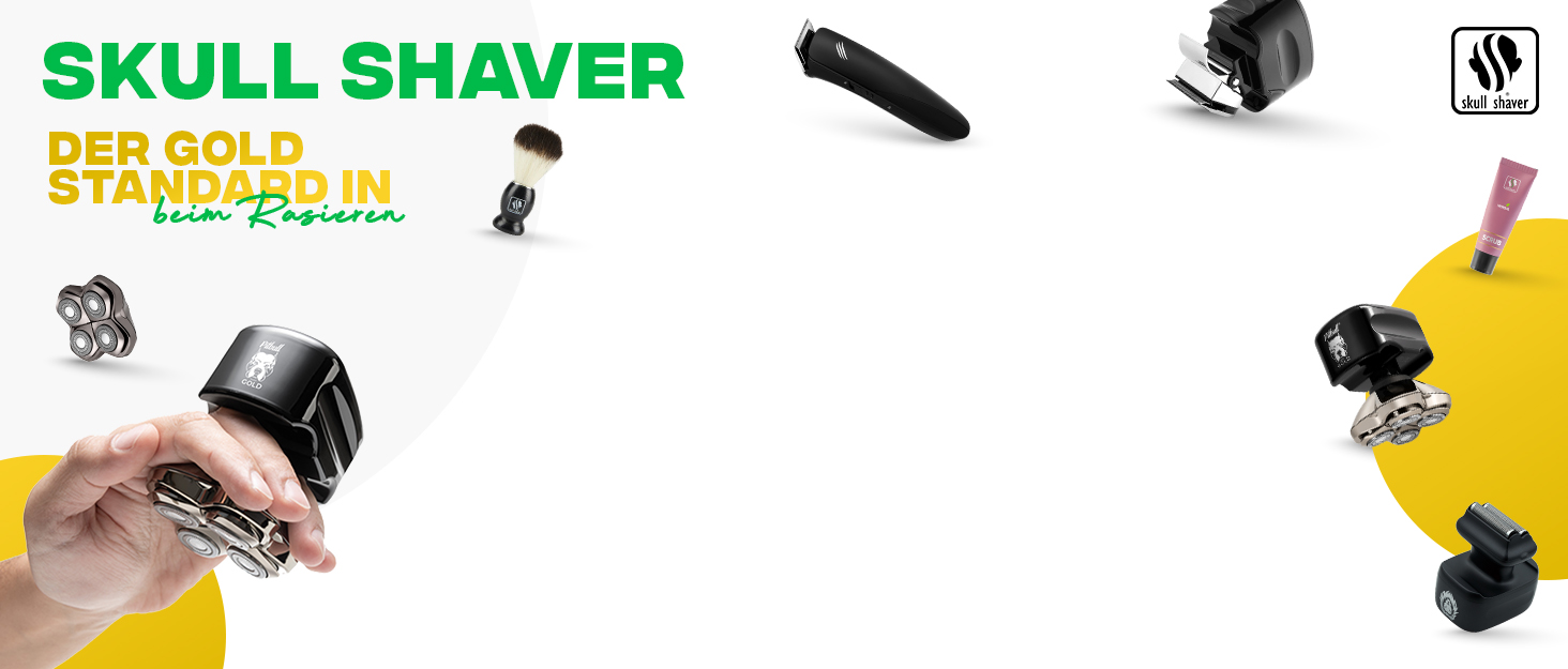 Електробритва для голови та обличчя Skull Shaver Pitbull Silver Pro SX5, водонепроникна, для вологого та сухого гоління, бездротова