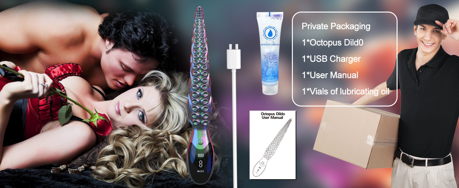 Вібратор для жінок з G-точкою, 9 режимів вібрації та LCD-дисплеєм, комплект