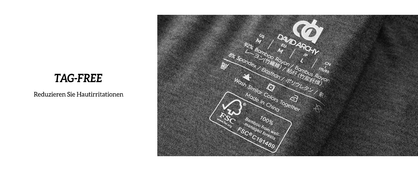 Слідки чоловічі DAVID ARCHY з бамбука (XXL), безшовні, м'які, чоловіча білизна