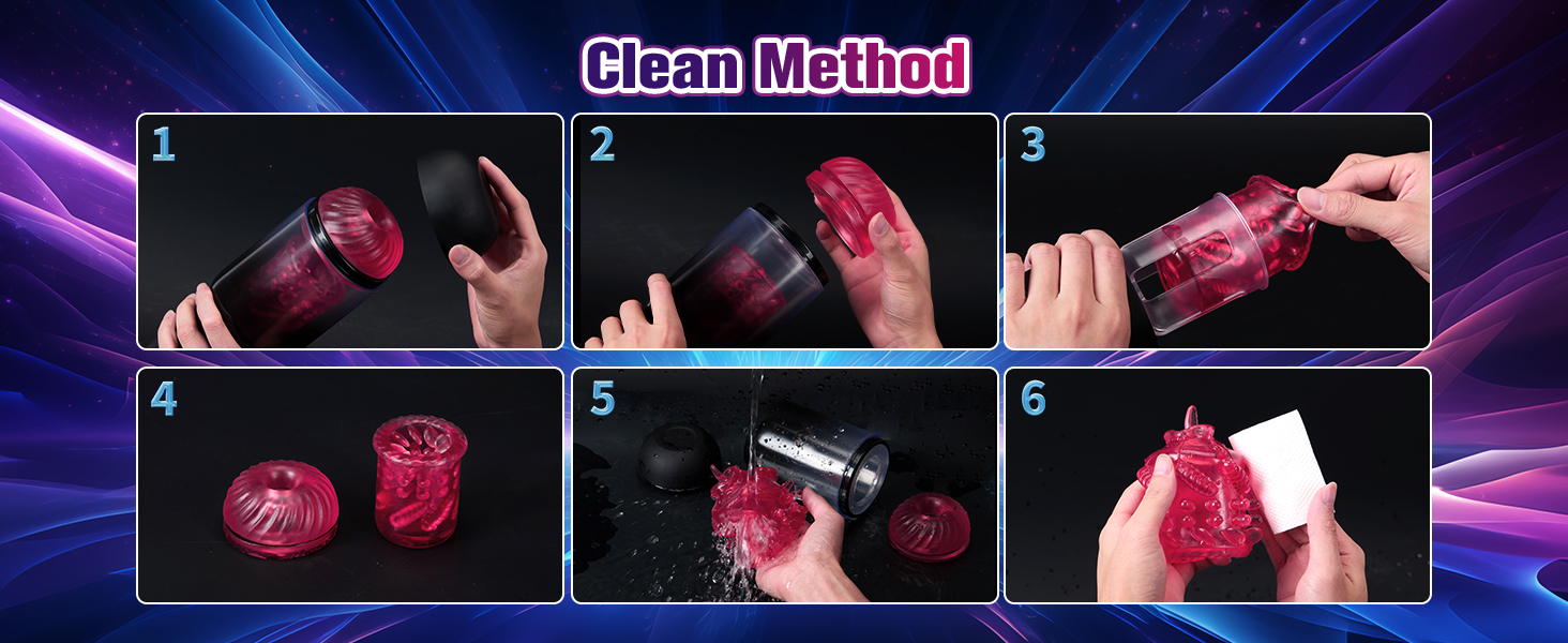 Вібратор для чоловіків з 8-ю обертовими насадками та 5-ма режимами вібрації, секс-іграшка, мастурбатор з функцією керування через додаток