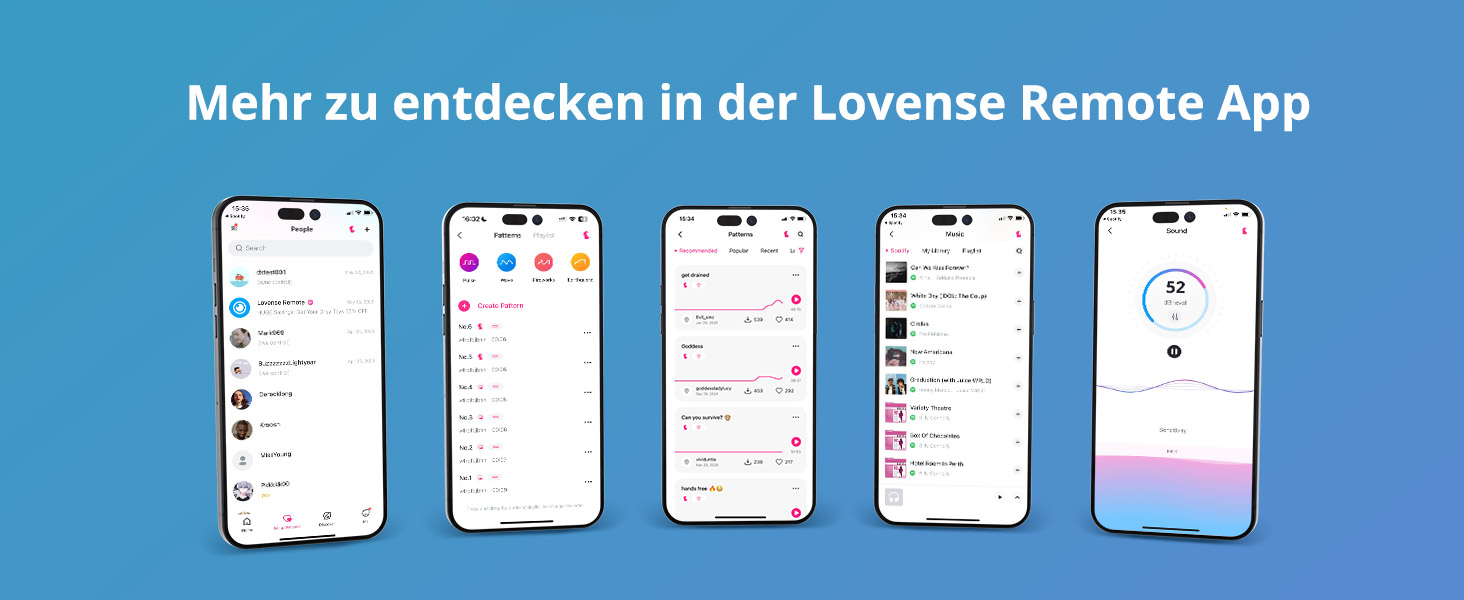 LOVENSE Gush 2 - Автоматичний чоловічий вібратор з пульсацією, керування через додаток, регульовані ремінці, для тренування витривалості