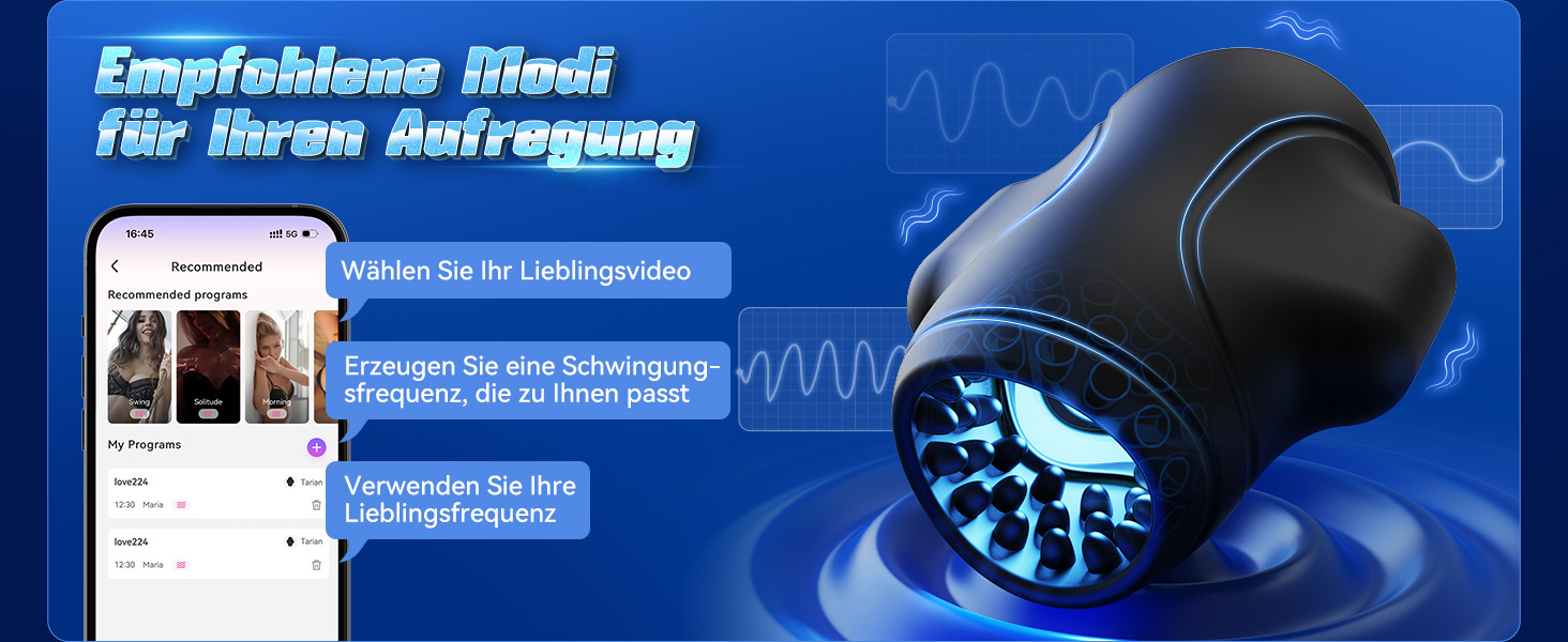 Мастурбатор для чоловіків Tauara Egg 4-в-1 з вібрацією, контролем через додаток, стимулятор головки, комплект сексуальних іграшок A-black