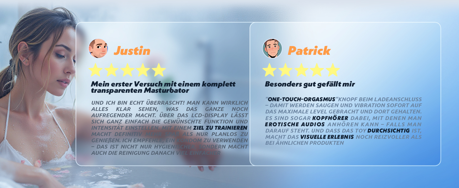 Електричний масажер для чоловіків з 7 режимами та 10 вібраціями. Іграшка для дорослих, прозора, 3D-дизайн. Тренажер для пеніса, сексуальна іграшка для чоловіків