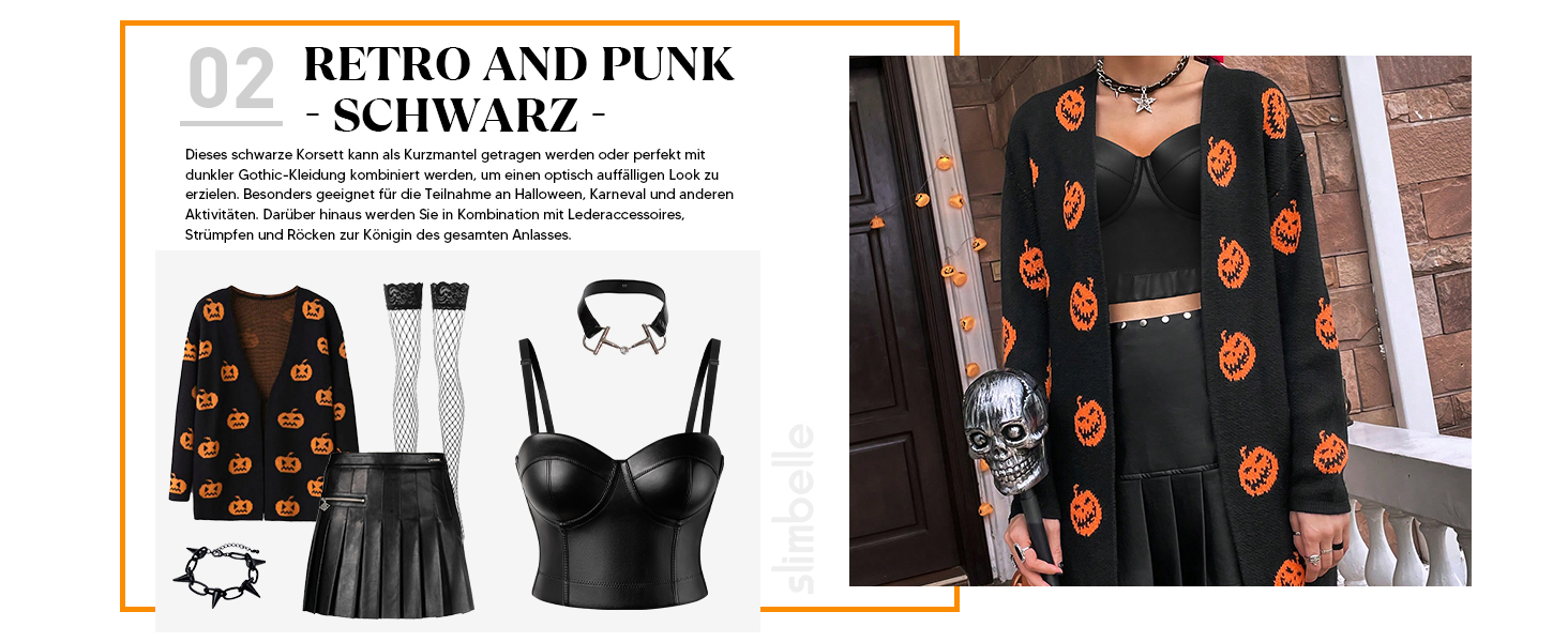 Топ SLIMBELLE з ефектом шкіри, чорний, без бретелек, корсетний, з пуш-ап ефектом (XXL)