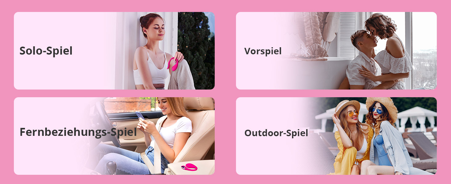 LOVENSE Lush Mini - міні-вібратор з дистанційним керуванням, 10000+ режимів, водонепроникний, для соло та парних ігор, ідеальний у подорожах