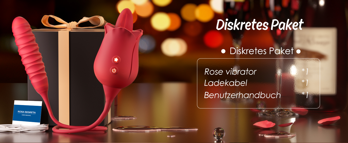 Вібратор для жінок Gobeken - комплект вібраторів з 10 функцій та анальним наконечником