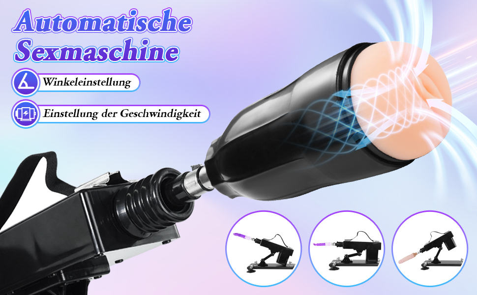 Автоматичний секс-автомат з функцією стимуляції для жінок та чоловіків, регульований вібратор з реалістичними насадками-дильдо та мастубатором, чоловічий секс-автомат з анальним дильдо для сексуальних іграшок