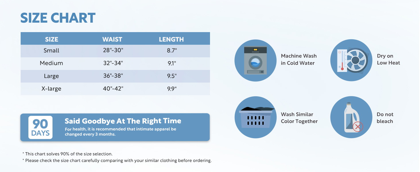 Боксерки чоловічі Separatec 7 шт. з подвійним мішечком, бамбукові, дихаючі, м'які (S, кольори: сіро-блакитний/темно-синій/оливковий/чорний/темно-сірий/темно-фіолетовий/сіро-ліловий)