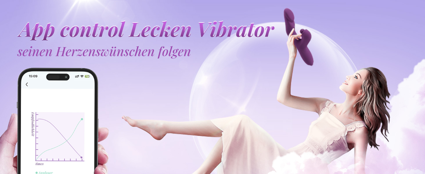 Вібратор для жінок: набір для клітора, сексуальна іграшка з нагріванням, 10 режимів вібрації, стимулятор для пар, фіолетовий