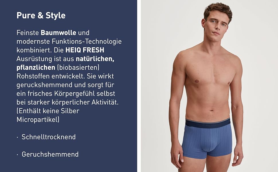 CALIDA чоловіча труси Pure & Style Slip (3 шт. в упаковці) 52-54 білий