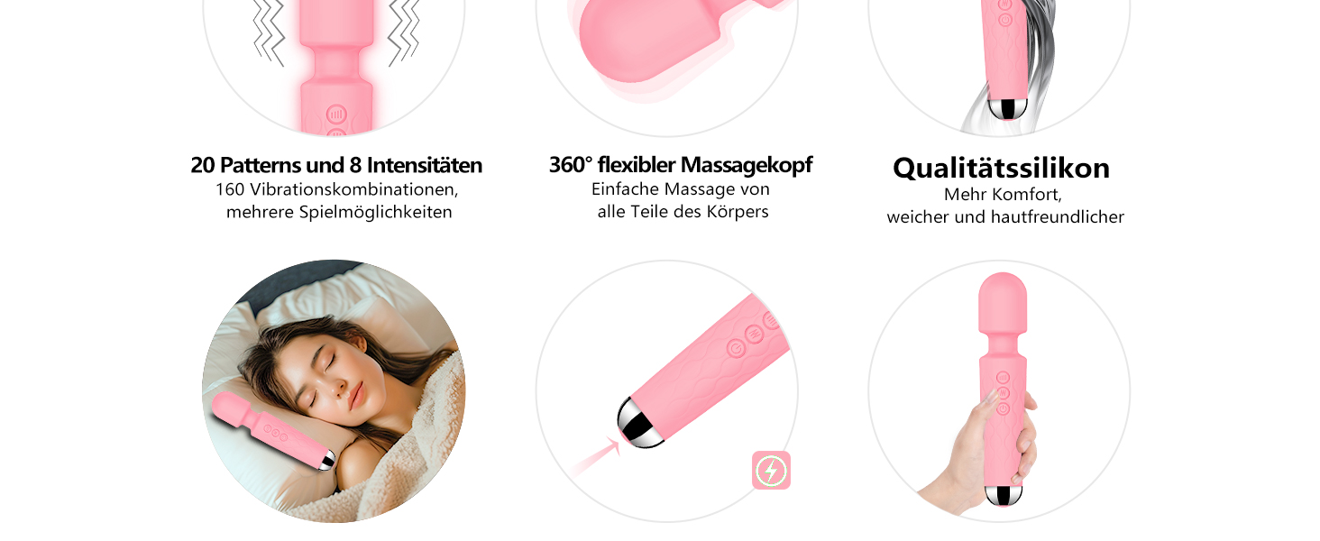 Вібратор дилда для жінок, G-точка, стимуляція клітора, 8 режимів, набір вібраторів, рожевий колір