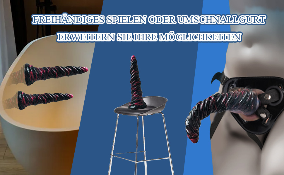 Анальний дилдо 25 см з сильним присоском, силікон, стимуляція G-точки, для пар, екстремальна іграшка для дорослих