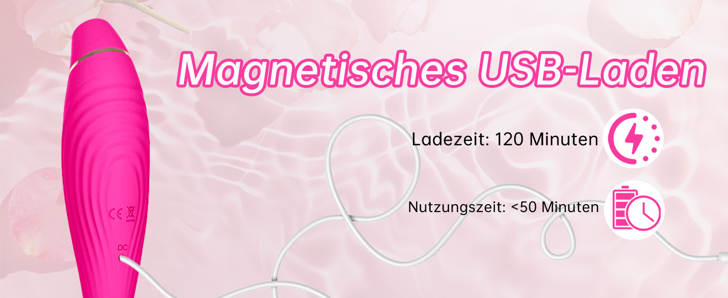 Набір вібраторів для жінок PLNTLE: секс-іграшки з 10 режимами вібрації та 10 режимами сукції, тихий, водонепроникний (IPX7), для пар та одиночок