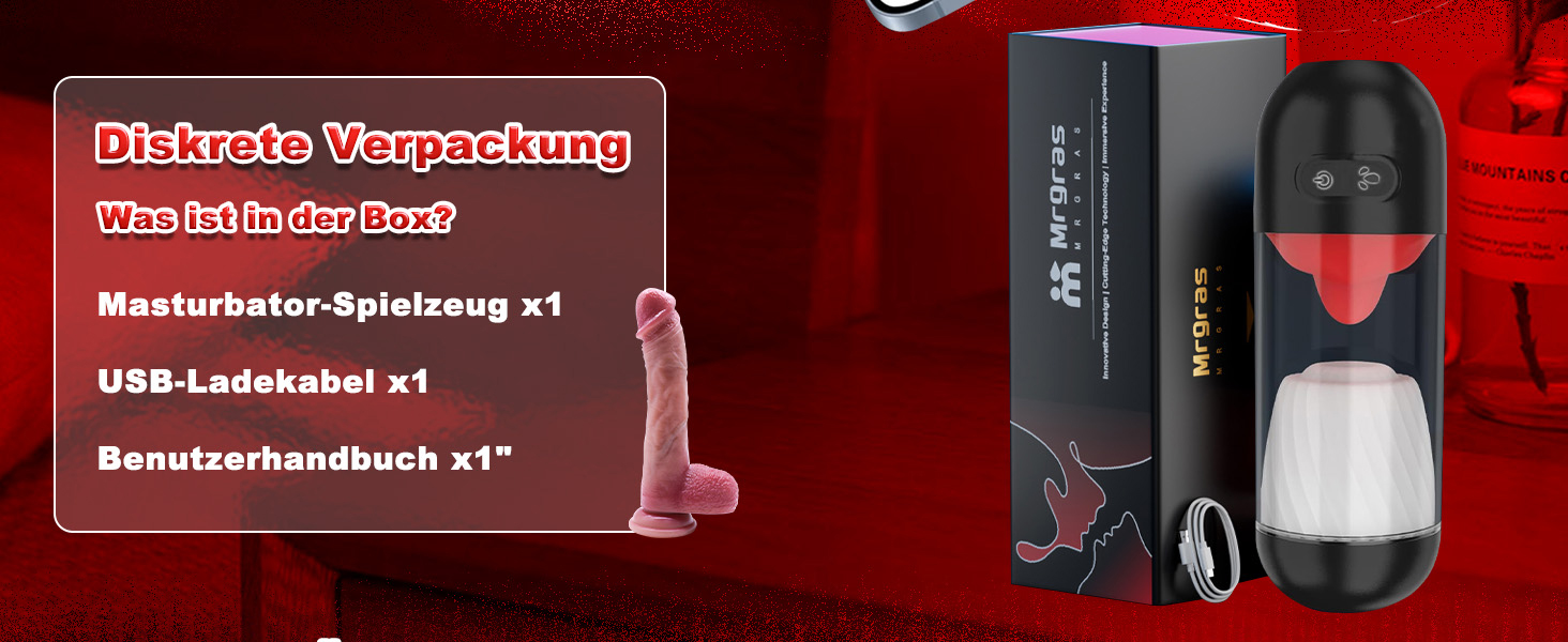 Електричний масажер для чоловіків PINTLE з керуванням через додаток - 360° обертання, 9 режимів вібрації, стимулятор пеніса для соло-ігри, сексуальні іграшки для чоловіків