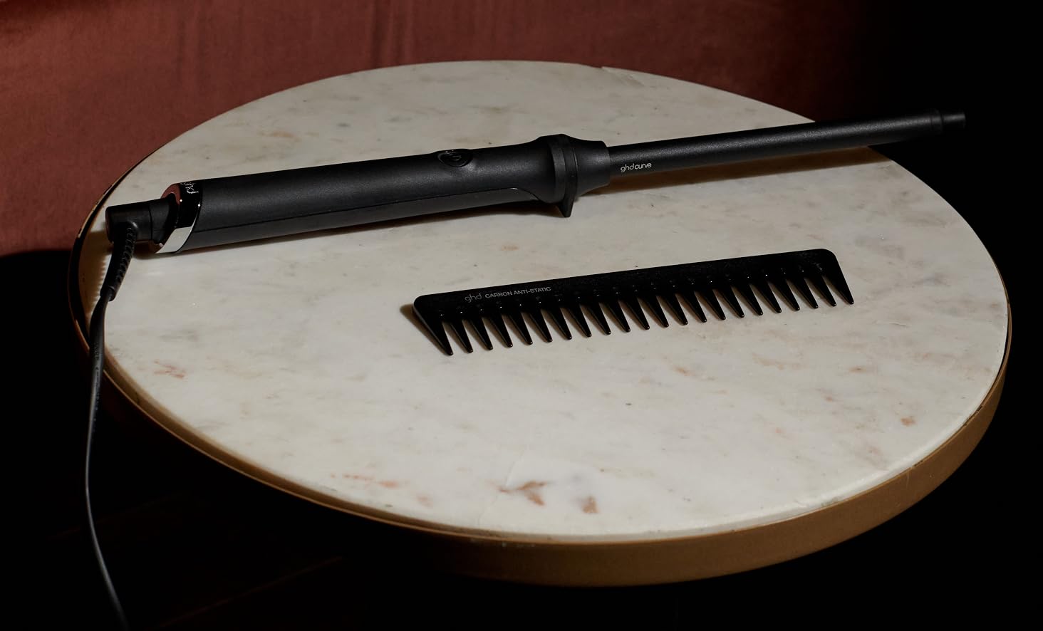 Стайлер для завивки волосся ghd curve Lockenstab без затискачів для локонів та хвиль, ефект Anti-Frizz (тонкий стрижень для чітких локонів)