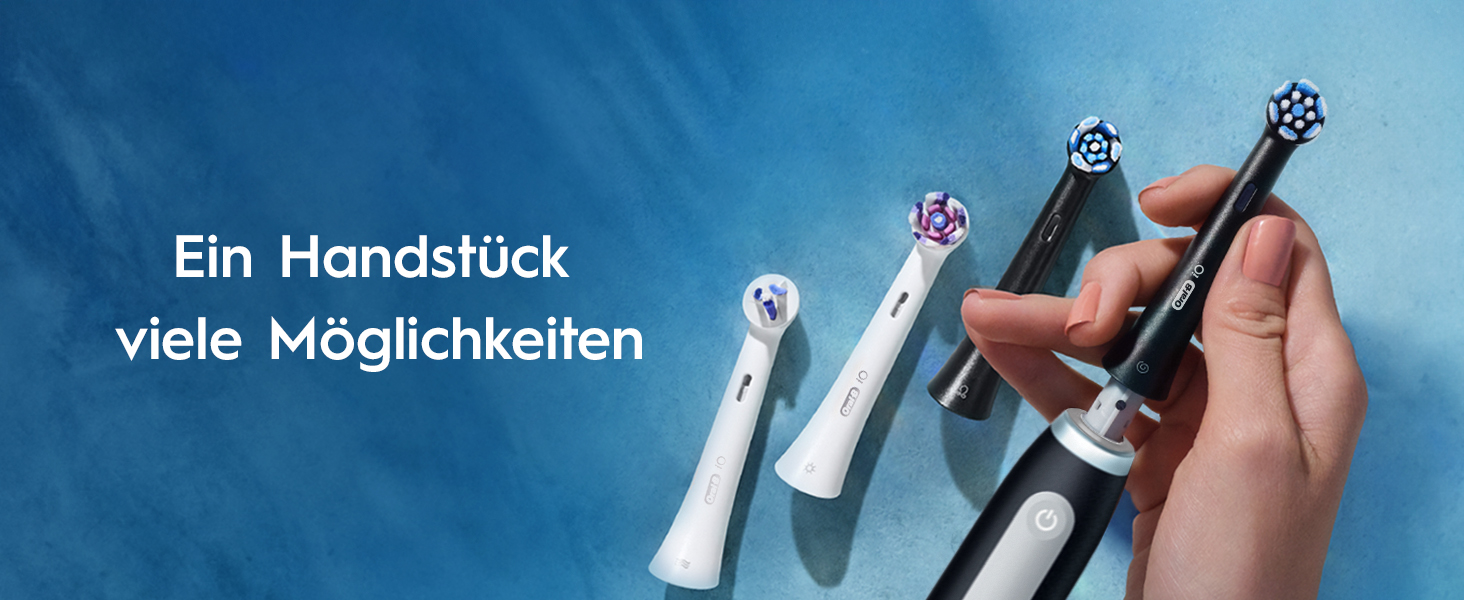 Електрична зубна щітка Oral-B iO Series 3 Matt Black (Чорна), 3 режими чищення, насадка та дорожній футляр у комплекті