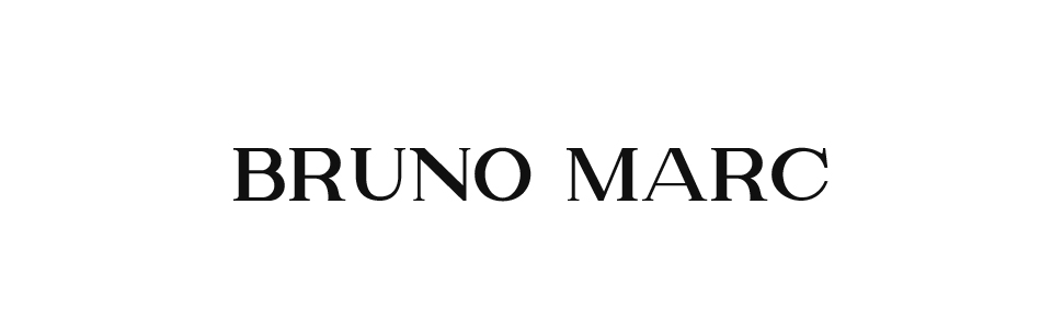 Чоловічі класичні туфлі Bruno Marc із м'яким носком для офісу та урочистих заходів, темно-коричневі, розмір 44 EU (Wide Fit)