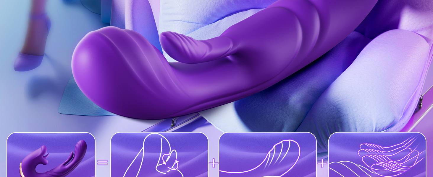 Набір вібраторів для жінок: дildo-вібратор, іграшки для дорослих з 5 режимами, стимуляція клітора