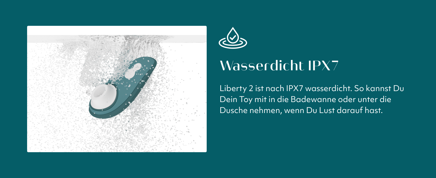 Womanizer Pleasure Air Toy: Вібратор для клітора з 8 рівнями інтенсивності, водонепроникний, перезарядний, для жінок та пар, колір – шавлія (Petrol, Liberty 2)