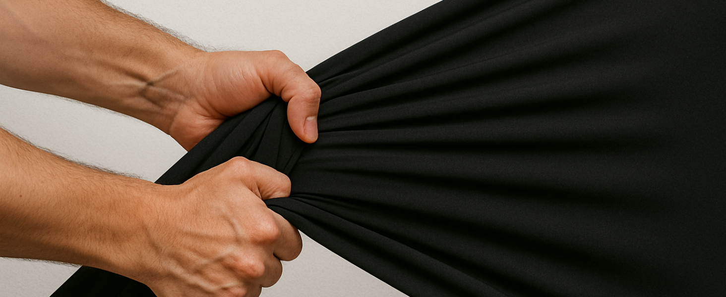 Боксерки чоловічі Hunter & Hawks, 4 шт. в упаковці, розмір S-6XL, м'які, антибактеріальні, дихаючі, чорні