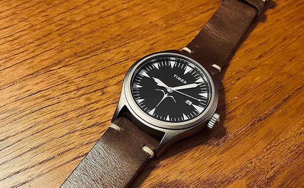 Шкіряний ремінець для годинника Horween Vintage з швидкознімним кріпленням, коричневий, 20 мм