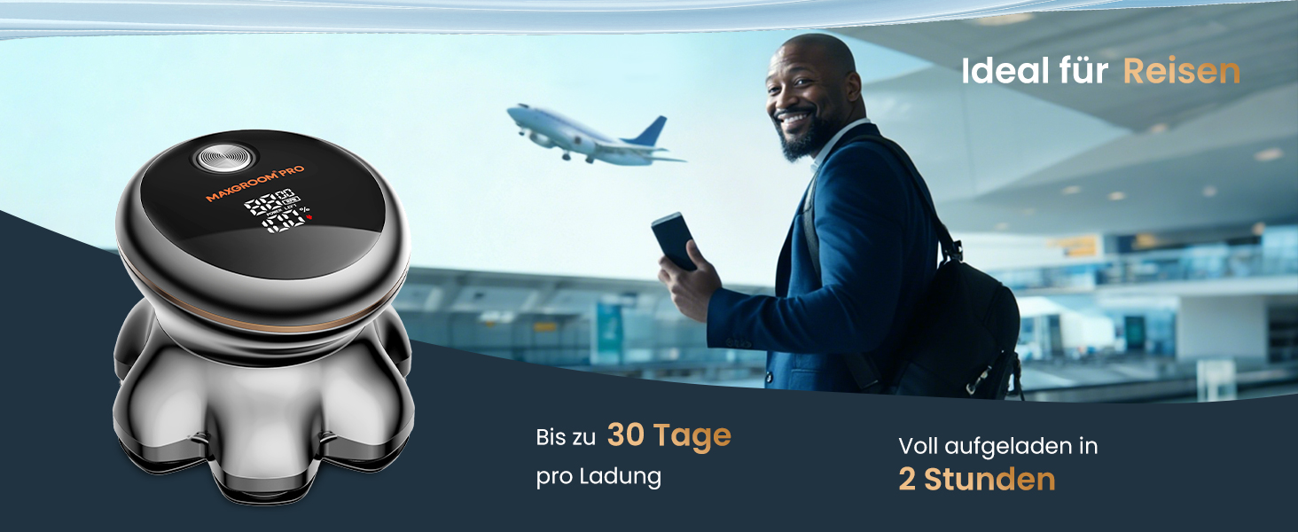 Електробритва для чоловіків 7D з гнучким лезом, акумулятор 1400mAh, 8800RPM, водонепроникна, Type-C, срібляста