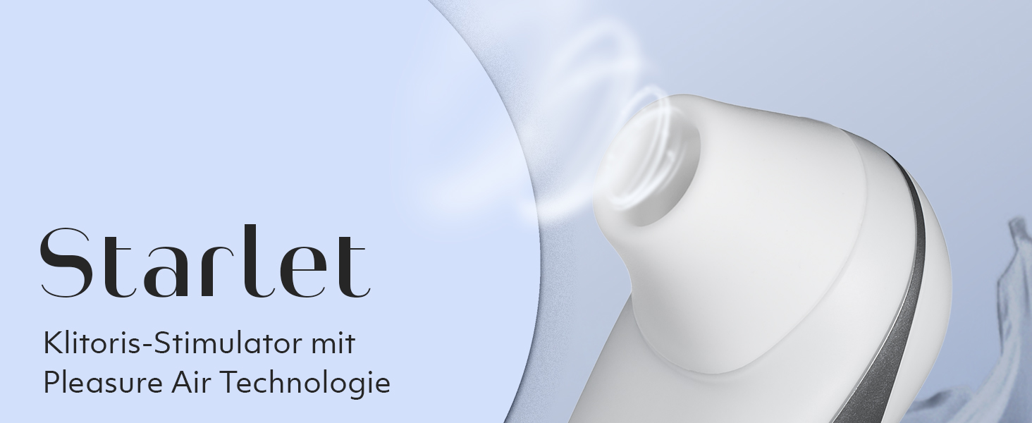 Womanizer Starlet - вібратор для жінок з 4 рівнями інтенсивності | Безшумний, водонепроникний, акумуляторний | Білий