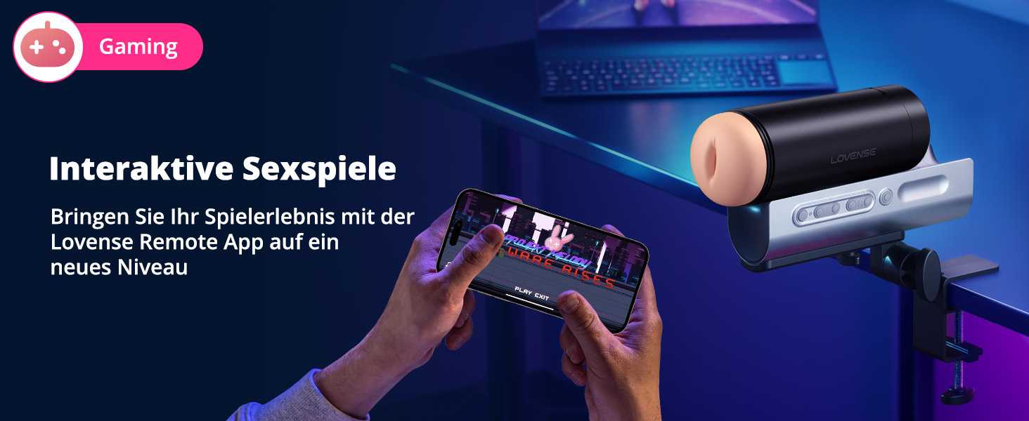 Lovense Solace Pro - автоматичний мастурбатор для чоловіків з керуванням через додаток, вібраційний мастурбатор, імітація орального сексу, інтеграція з AI/VR, іграшки для дорослих