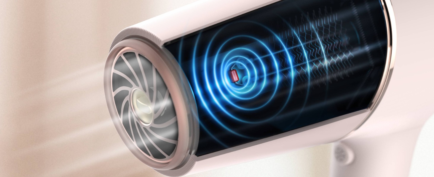 Фен для волосся Philips 5000 Series BHD530/00 з технологією ThermoShield, об'ємним дифузором та насадками-концентраторами 9 та 11 мм, колір перламутровий