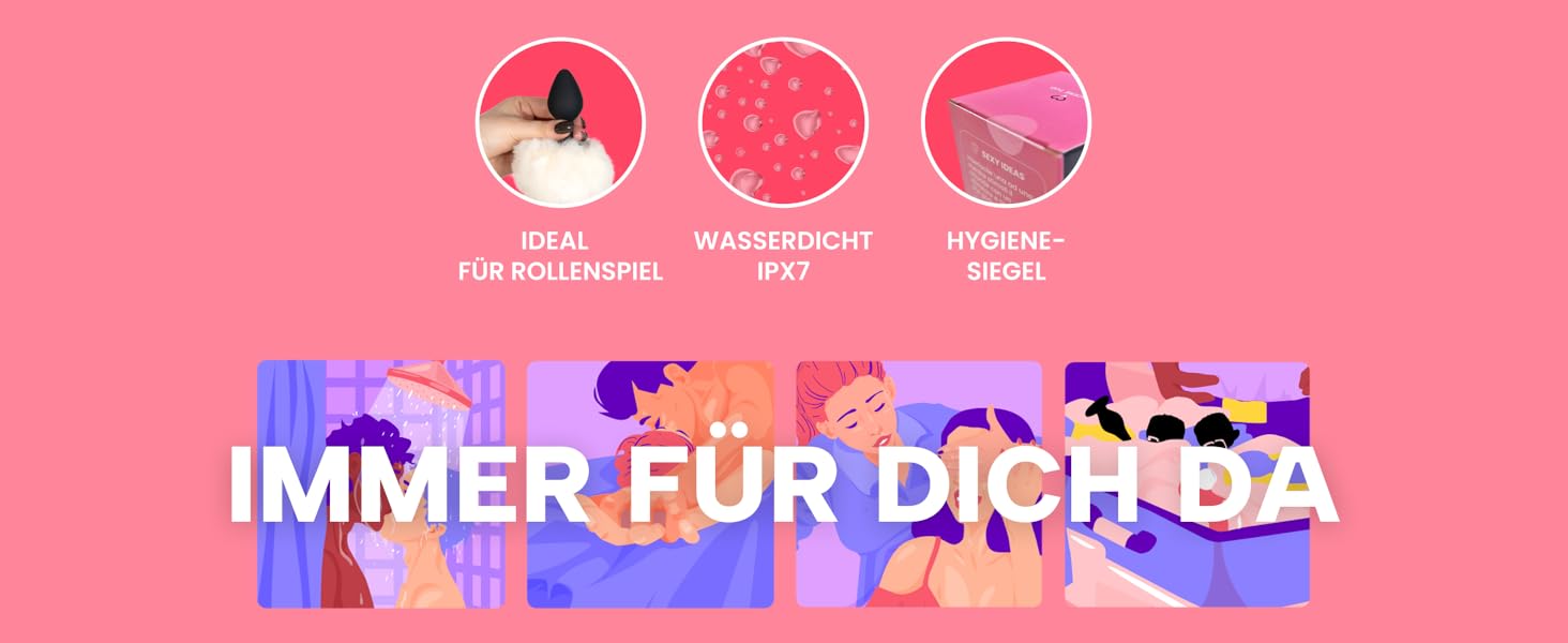 Анальний вібратор Be My Bunny з пультом, 10 режимів, USB-зарядка для чоловіків та жінок